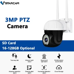 Vstarcam New Outdoor Security Camera Wireless IP Camera 3MP HD Waterproof And Dustproof Night Vision Smart Home With Phone App