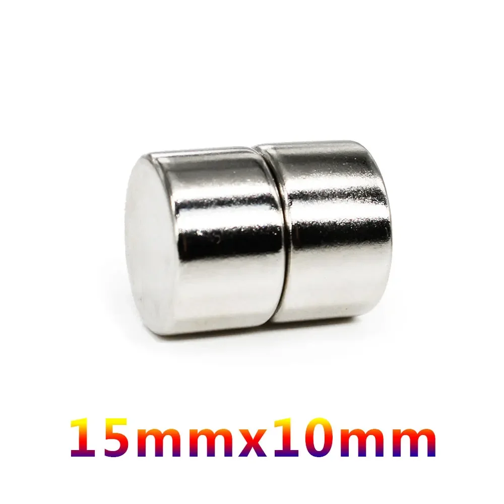 2/5/10/15/20/30PCS 15x10 Disc Neodymium Strong Magnets 15mm*10mm Round Permanent Magnet 15x10mm Powerful Magnetic Magnet 15*10