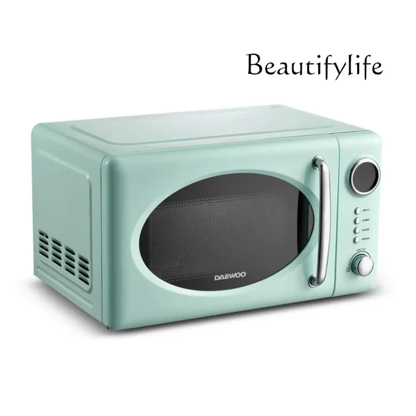 فرن ميكروويف منزلي ، نوع دوار صغير ، فرن موجات خفيفة ريترو ، غلاية صغيرة عالية القيمة ، متعددة الوظائف
