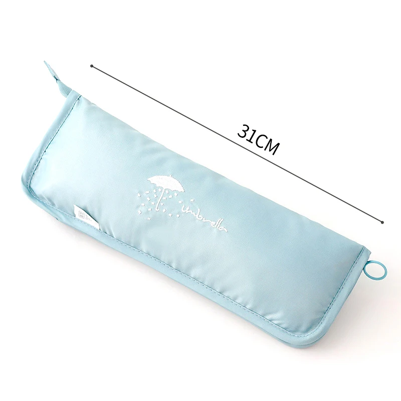 Small Fresh Print Pattern Umbrella Storage Bag Clutch Type Absorbent Folding Umbrella Bag Go Out Portable Waterproof Storage Bag