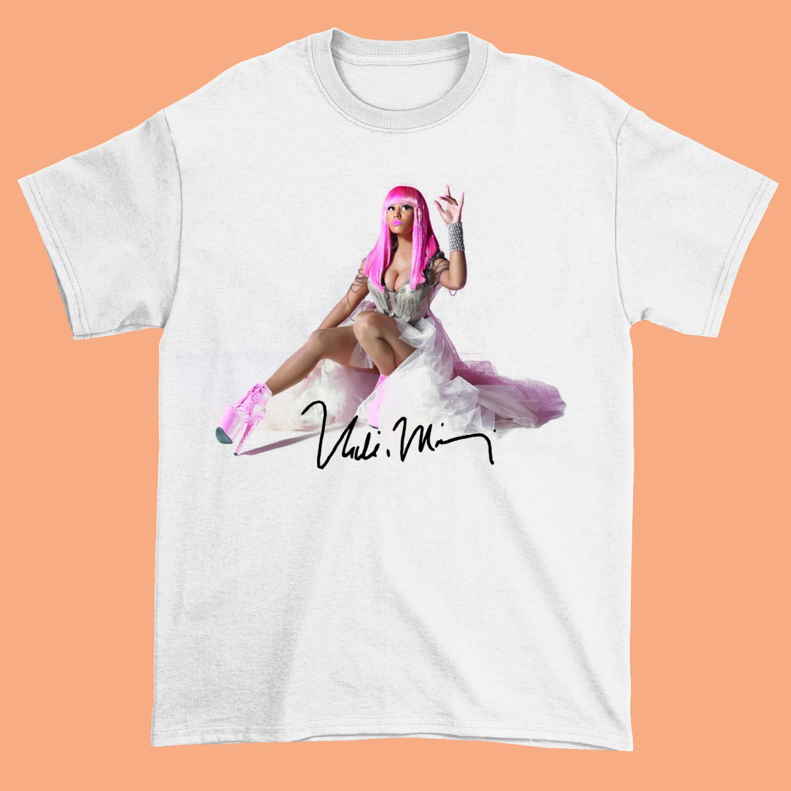 Hot Rare Nicki Minaj Concert 2024 Cotton White Size S To 4XL Unisex Shirt TT029