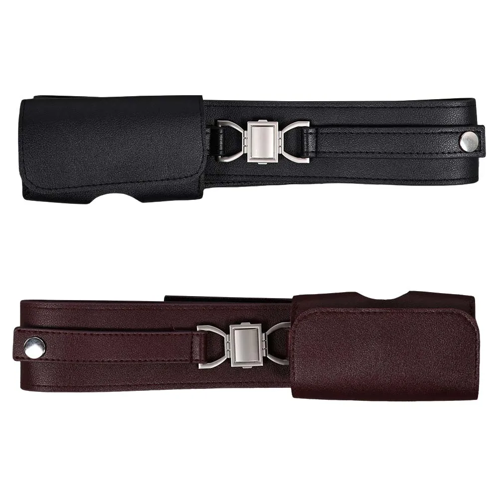 Knight Anakin Belt Boys Waistbelt Black Brown Movie Space Battle Obi Wan Cosplay Fantasy Costume Accessories 6 to 14 Years Props