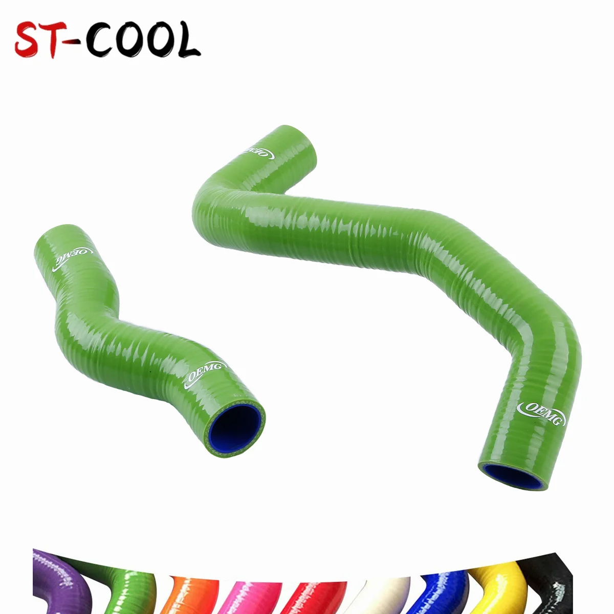 

FOR 2003-2007 NISSAN INFINITI G35 350Z CFQ35DE 2004 2005 2006 Upper Lower Radiator Coolant Silicone Hoses Kit 2Pcs 10 Colors