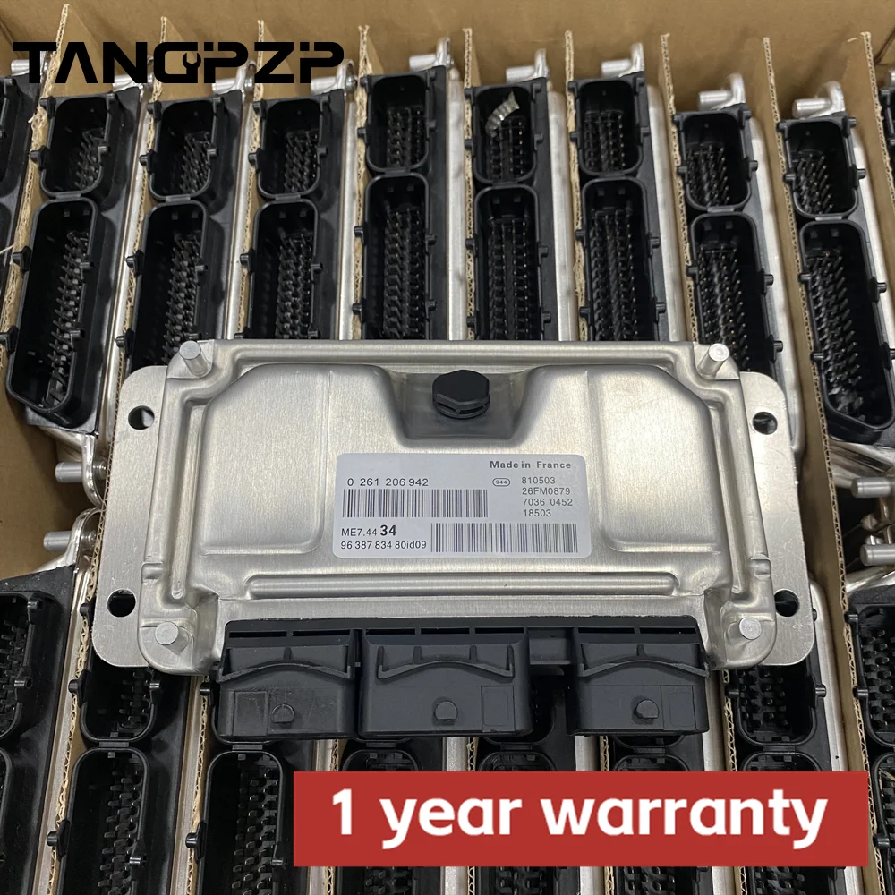 

9638783480 Engine Computer Electronic Control Module ECU ECM ME7.4.4 For Peugeot 206 1.6i 16V 0261206942