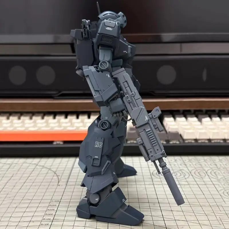 BAOBAO modelo HG 1/144 RGM-96X Jesta, Kit de modelos de ensamblaje, colección de robots, figuras de acción de plástico, Kits de modelos, Hobby, juguetes personalizados