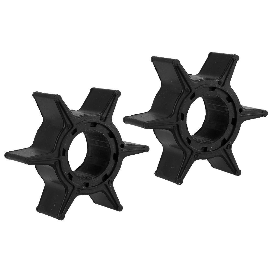 

6H3-44352-00 697-44352-00 2 шт. крыльчатки водяного насоса, пригодные для подвесного двигателя Yamaha 40 л.с., 50 л.с., 55 л.с., 60 л.с., 70 л.с. Sierra 18-3069