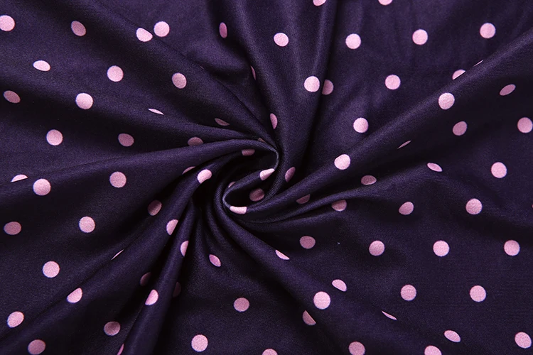 Weird Puss Sexy Mode-Playsuits für Damen, Polka-Dot-Print, quadratischer Kragen, lange Ärmel, figurbetont, Pfirsichfarben, für Mitternachtsclub-Partys – Detail 19