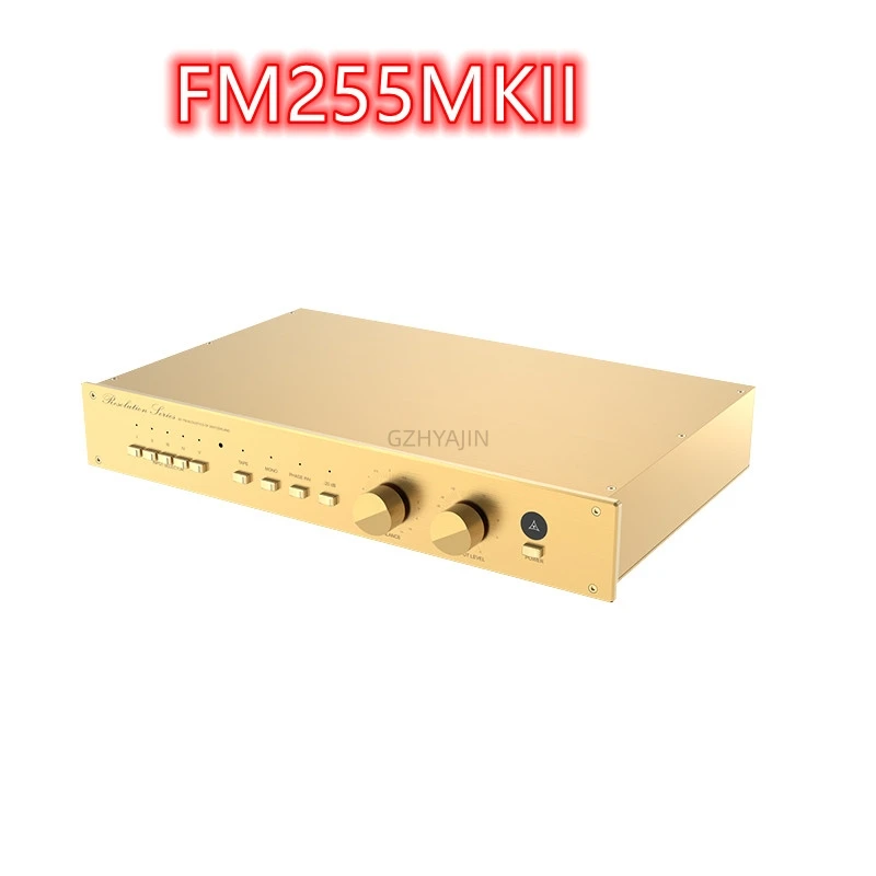 The Latest Reference Swiss FM255MKII audiophile pre-transistor amplifier with new remote control function Porcupine version