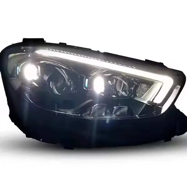 New for W213 12V 60W LED headlight 6000K color temperature, front projection lens, auto parts