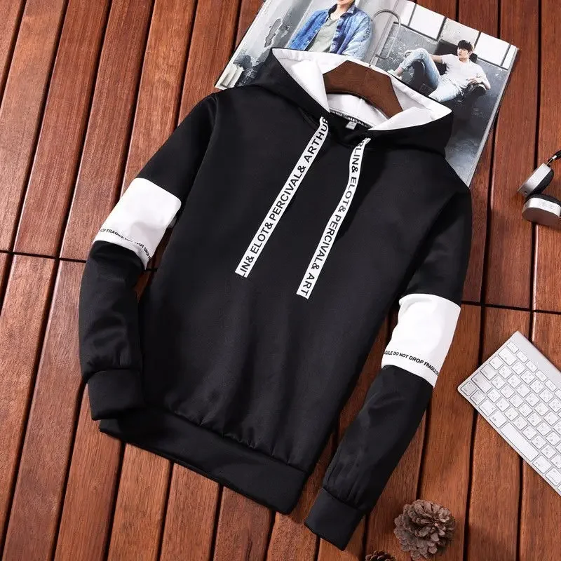 Mens Tracksuit Casual Luxury Hooded Sweatshirt High Quality Classic Black White Simplicity Suit Or Top Or Pants Jogging Clothing