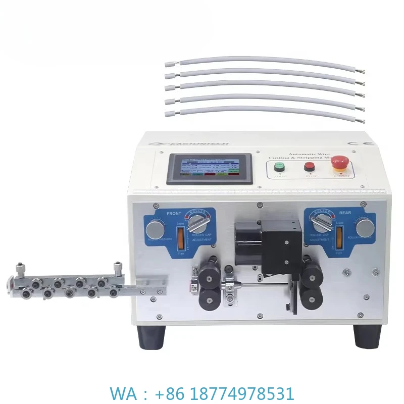 

Electric Cable Stripper Wire Stripper 6mm2 Cutting Stripping Machine EW-3010B Fully Automatic (30 - 10 AWG)