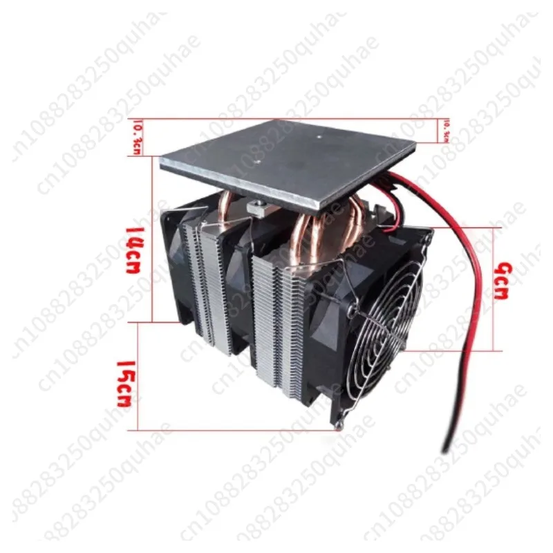 12V 120W Thermoelectric Peltier Cold Kit Conditioner Module with Fan for Test Bench Cooling DIY Mini Fridge