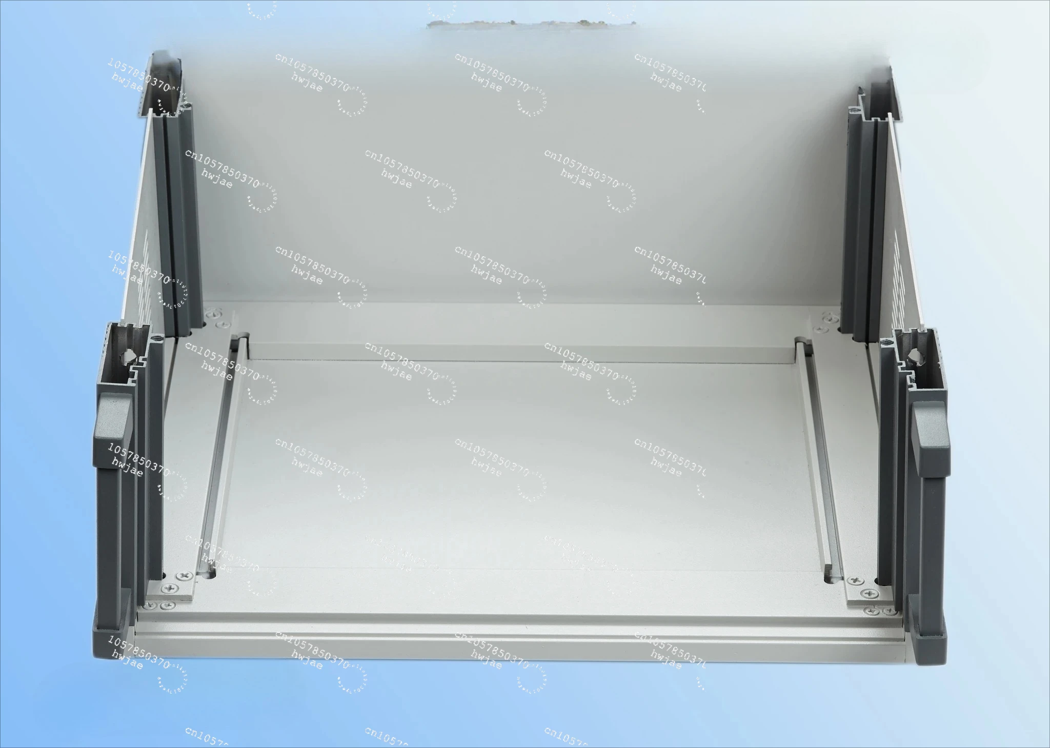 تخصيص جميع هيكل التحكم المكتبي من الألومنيوم مع مبيت إمداد الطاقة من سبائك الألومنيوم KBC، وغطاء الأدوات، والعلبة #4