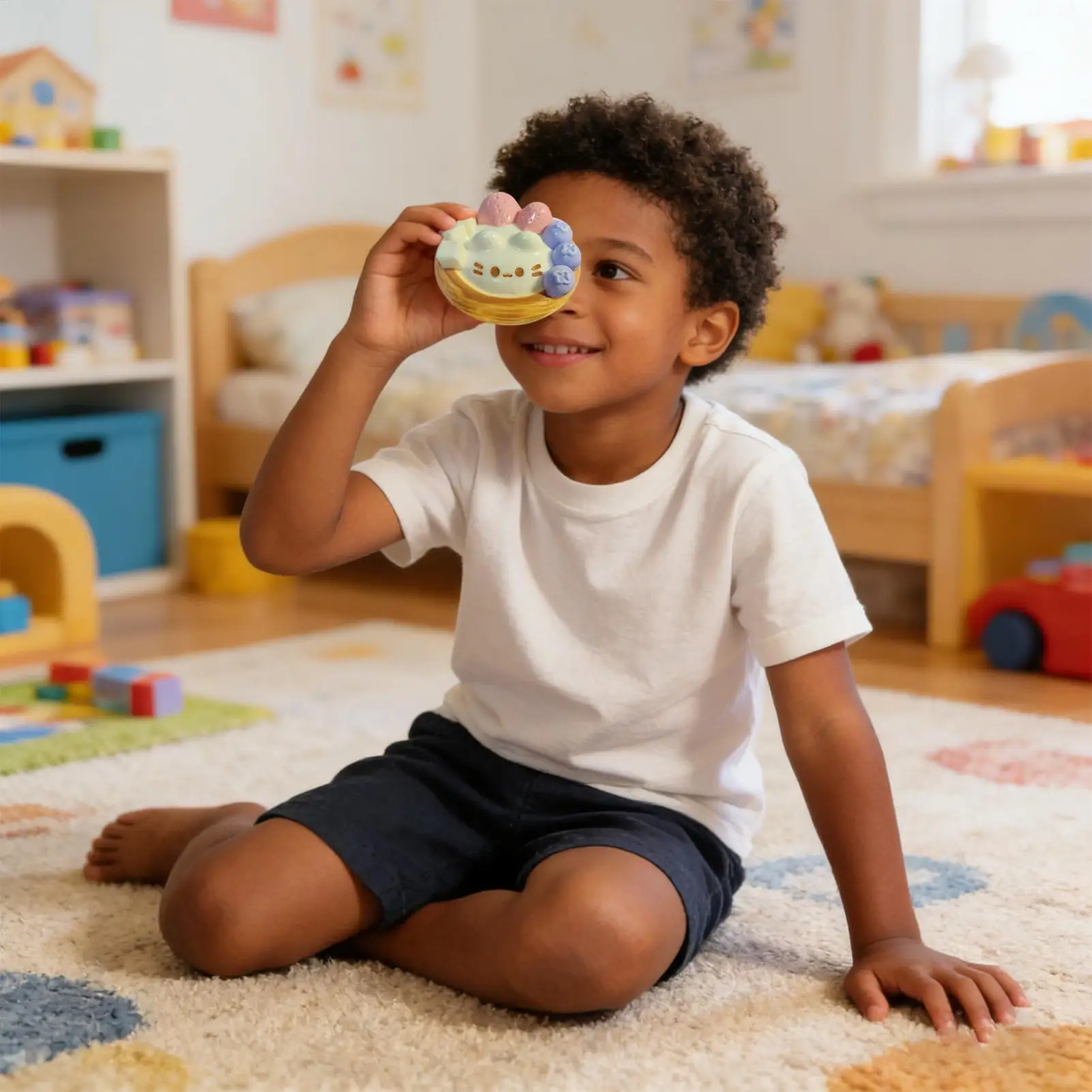 

Игрушка-антистресс в форме яичного тарта для снятия стресса, гаджет для релаксации, антистресс-игрушка для детей, взрослых, студентов, для дома, школы, класса, офиса