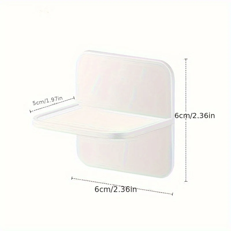 Non Drilling Adhesive Anti Sharp Wall Anchor, Used for Dressing Table, Bookshelf, Mirror Cabinet, TV Bracket, Fixing Bracket