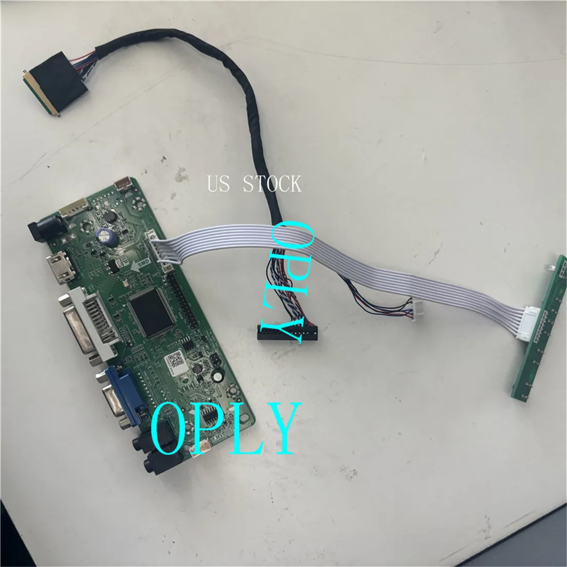 HDMI-compatible M.NT68676 Controller board for B101EW02 V0 B101EW02 V1 1280X720 LED panel screen monitor 10.1" display DVI VGA