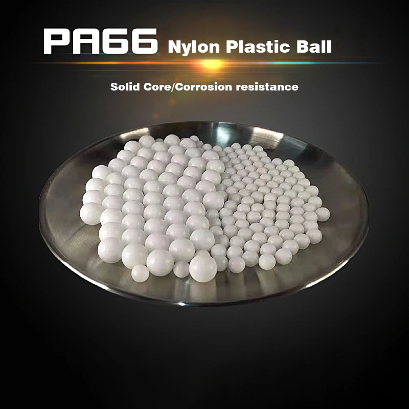 Nylon plastic balls PA66 solid plastic beads 2.5/6/10/15/20/25/30/40/50mm precision roller balls corrosion and wear resistant