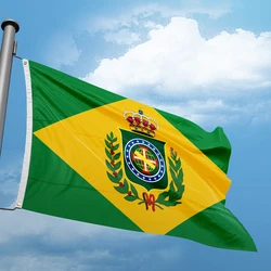 Flag Regent Prince of Brazil 3*5FT 90*150cm Flags Design Custom Indoor  Decor Banners  Polyester UV Resistance  Double Stitched