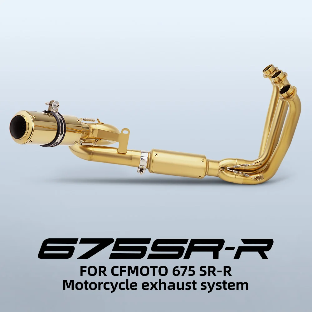 

For CF675SR 675SR 675 SR Motorcycle Exhaust Escape Front Link Pipe Connection 51mm Exhaust