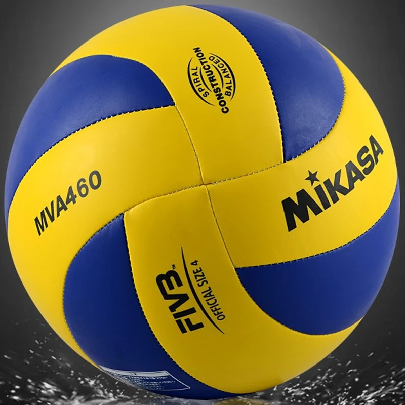 Original Mikasa Volleyball MVA360460 Soft Bilt Size 5 Brand Volleyball Indoor Competition Training Ball FIVB Official Volleyball