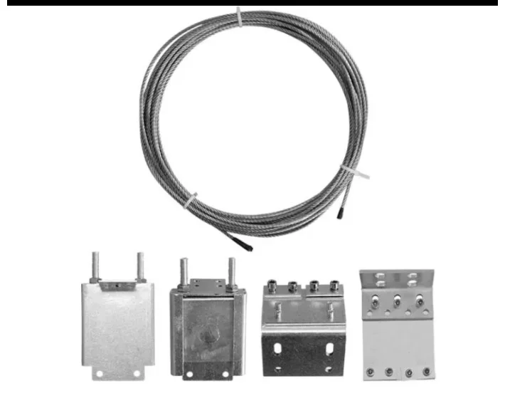 3m 4m 5m Slivery automatic Telescopic sliding gate kits