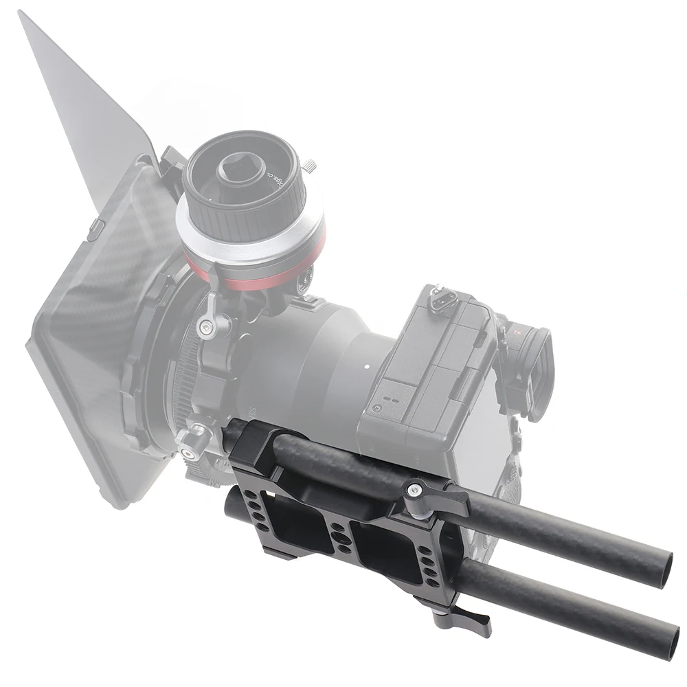 

Rabbit Cage Base Quick Installation Plate And Conduit Base Black Pipe Clamp Base 15Mm Double Hole Pipe Clamp Pan Tilt Accessory