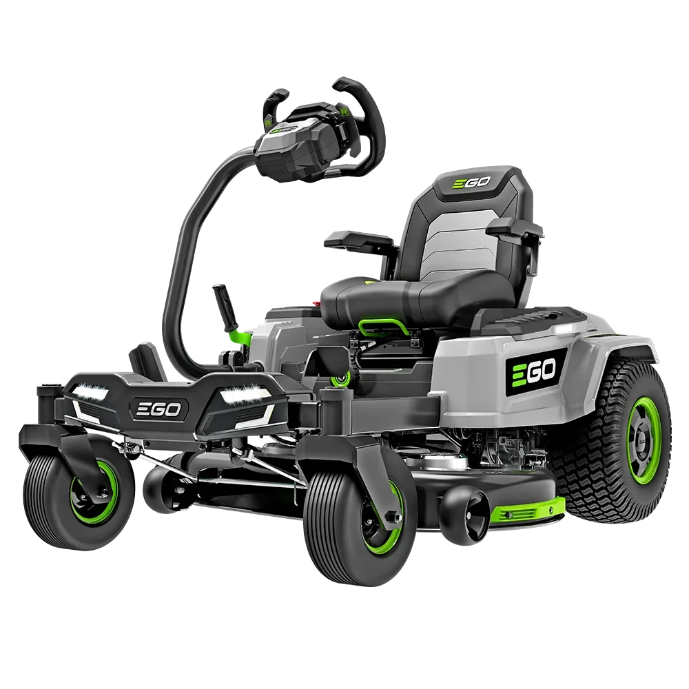 

Authentic Ego 42 Power + Z6 Zero Turn Mower with (4) 10.0Ah Batteries & 1600W Charger