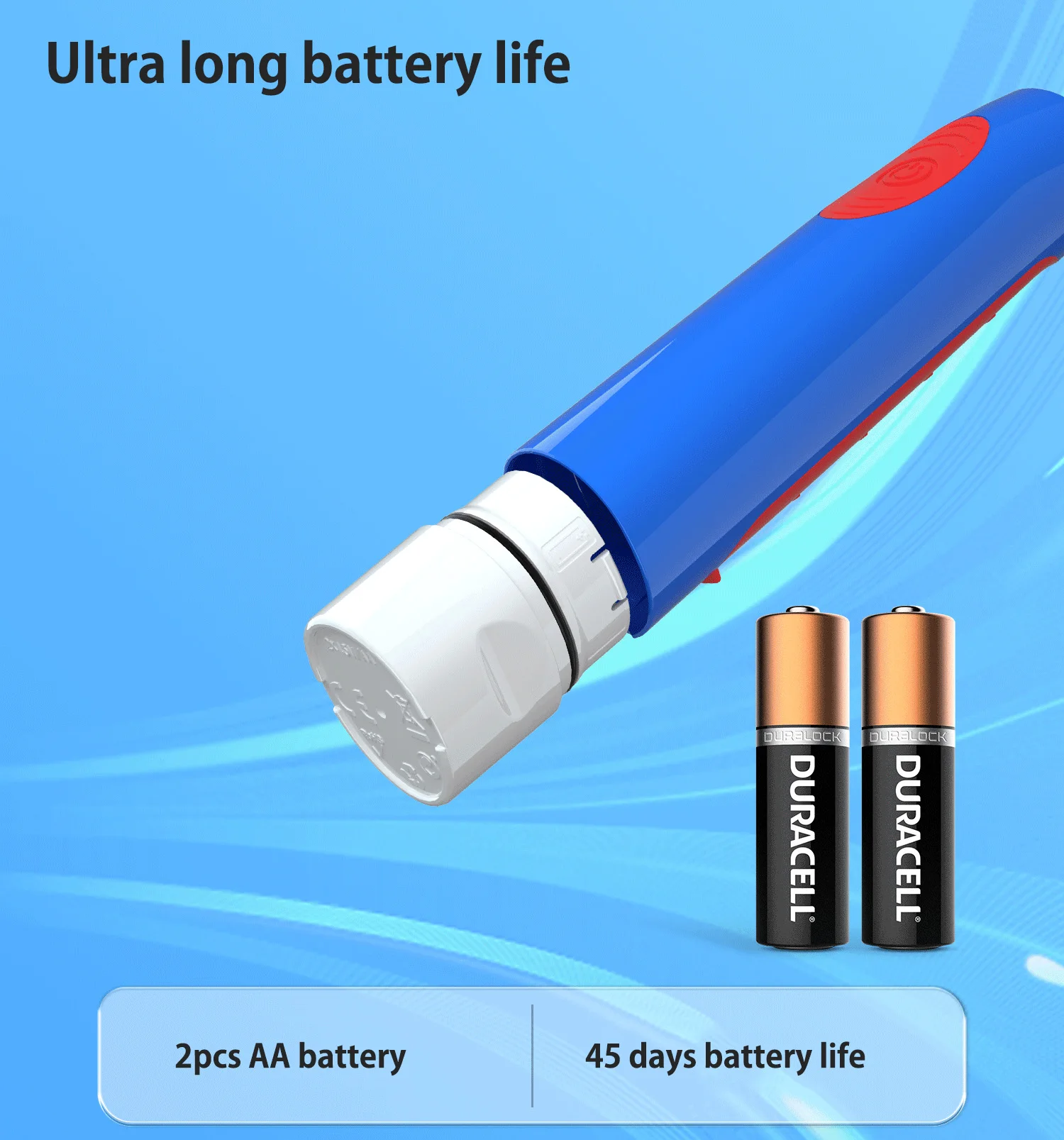 Electric Toothbrush Soft Bristle Rounded Vibrate 2-10pcs Heads Teeth Brush Gum Care Battery Power Teeth Whitening For Adults