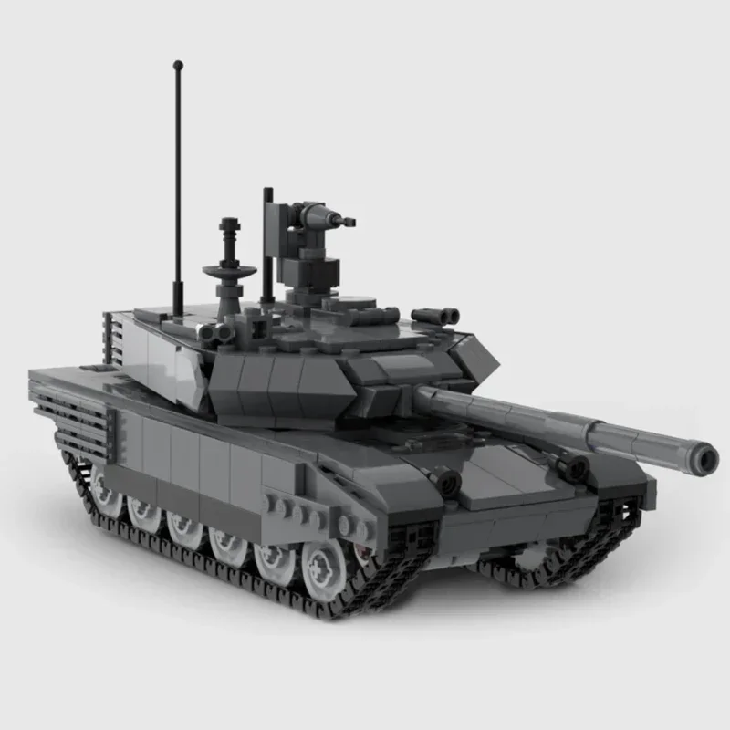 Militair voertuigmodel Moc Bouwstenen C1 MBT Slagveld Tanktechnologie Modulaire blokken Cadeau Kerstspeelgoed DIY Set Montage