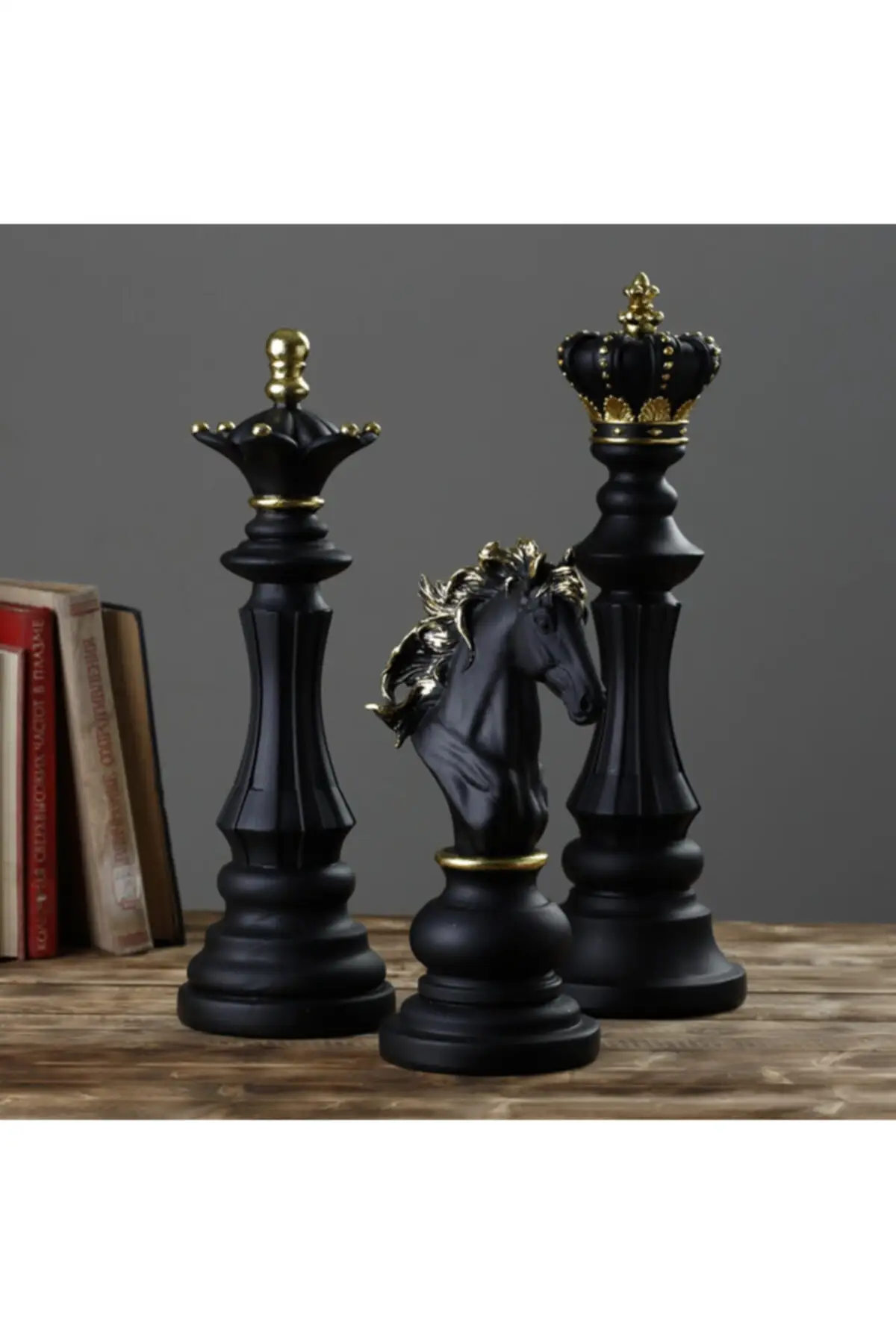 Chess Set Statue decorative tableware ornament trinket accessories