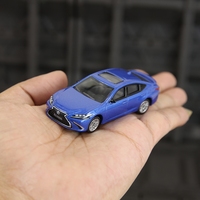 CCA 1:64 lexus ES300h alloy car model all-metal sliding shock-proof toy car ornaments collection for boys.