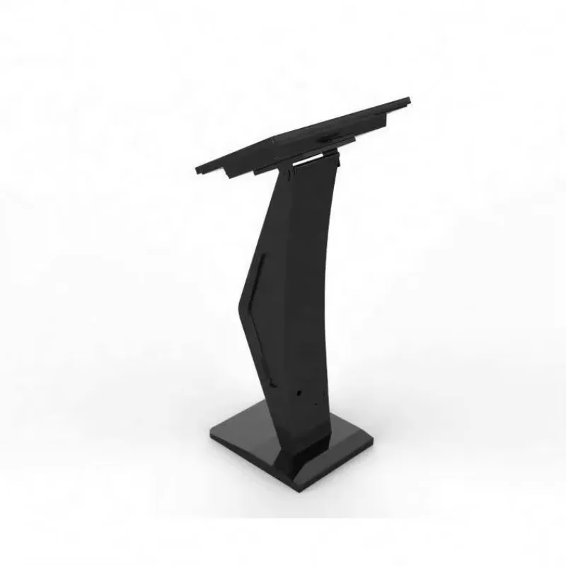 Kiosk Self Service Terminal for Public Spaces Commercial Centers Corporate Offices K Shaped Touchscreen Information