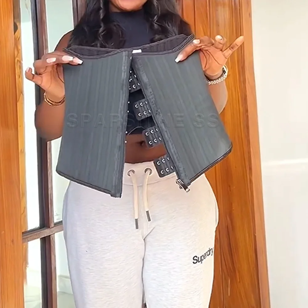 Fajas Colombianas Waist Trainer for Women Underbust Corset Sport Girdle Hourglass Body Shaper Abdomen Control Girdle Lose Weight