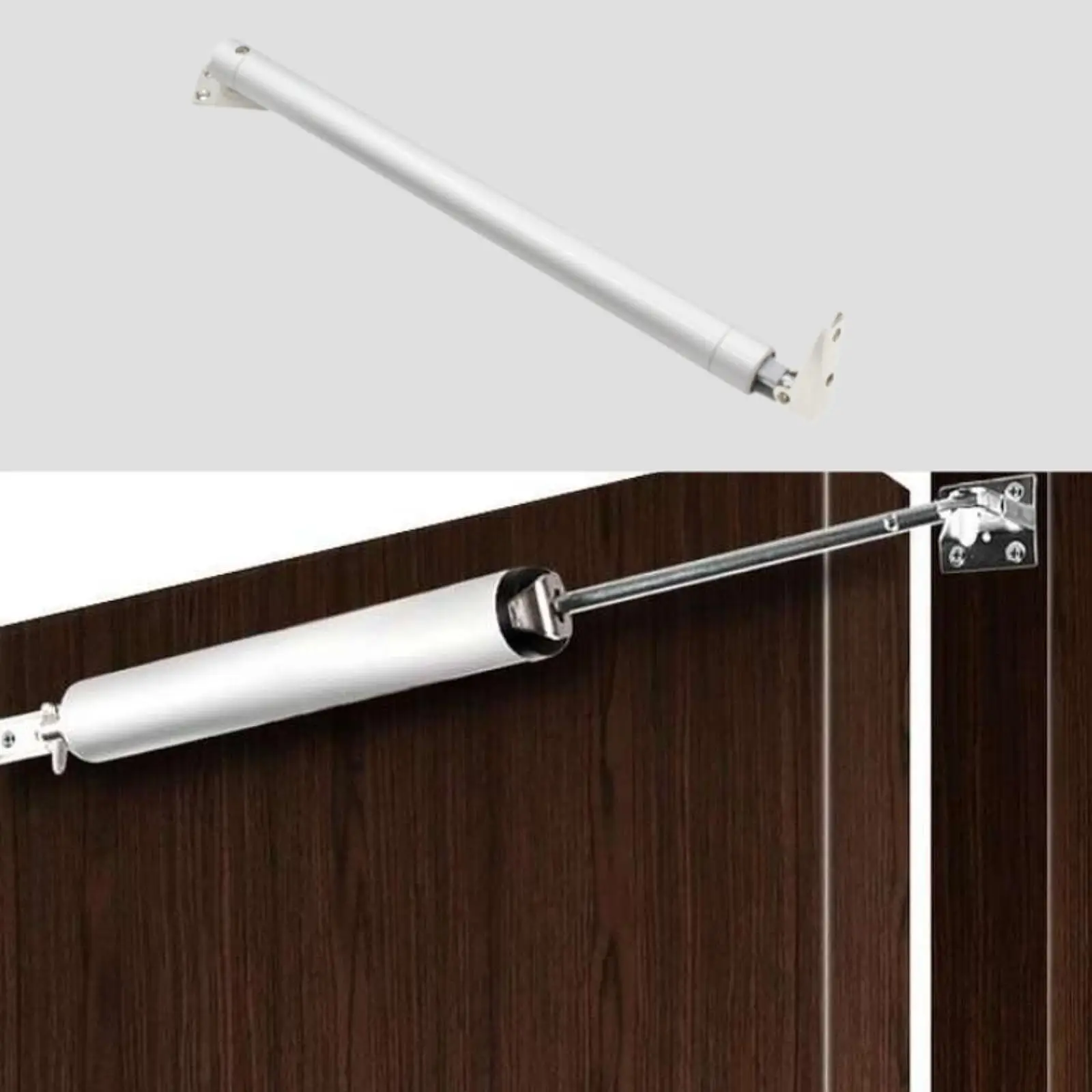 Door Closer for Residential Commercial Use with Adjustable Spring Tension Close Speed for Wooden Metal Fireproof Household Doors
