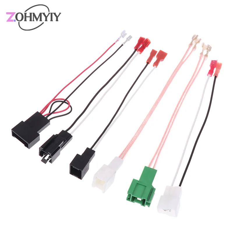 1Pair Car Speaker Cable Speaker Wiring Harness Connector Auto Loudspeaker Cable Cord Adapter Car Accessories