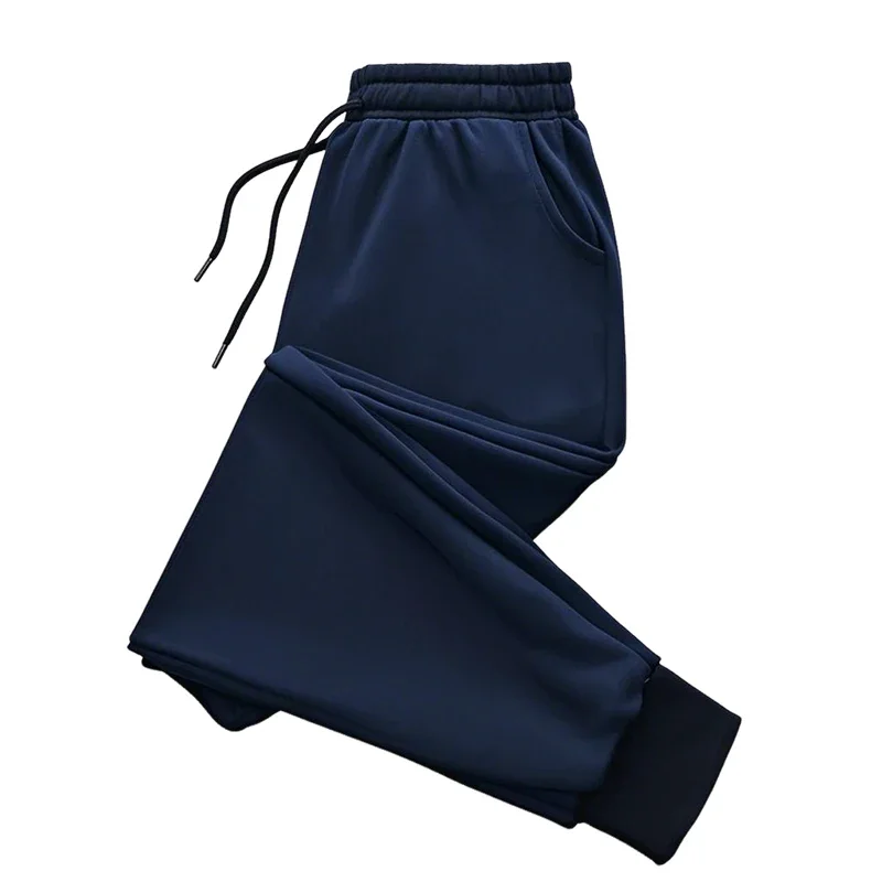 Man Women Sweatpants All Season High Quality Solid Color Drawstring Trousers Home Outdoor Casual Sports Jogging Pants Unisex
