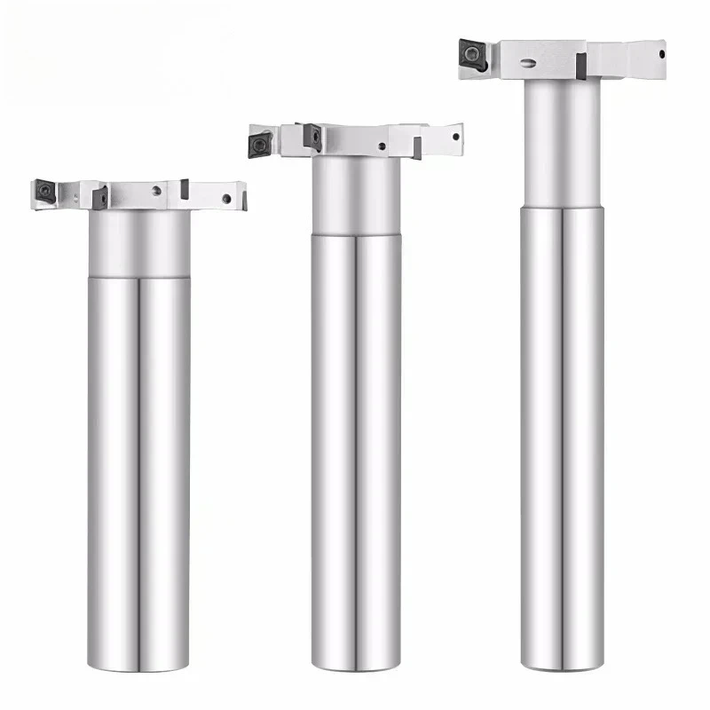 قاطعة طحن بفتحة على شكل حرف T دقيقة HTS/MTS، 16-100 مم، H04-H10، لطحن سمك عالي الدقة #6