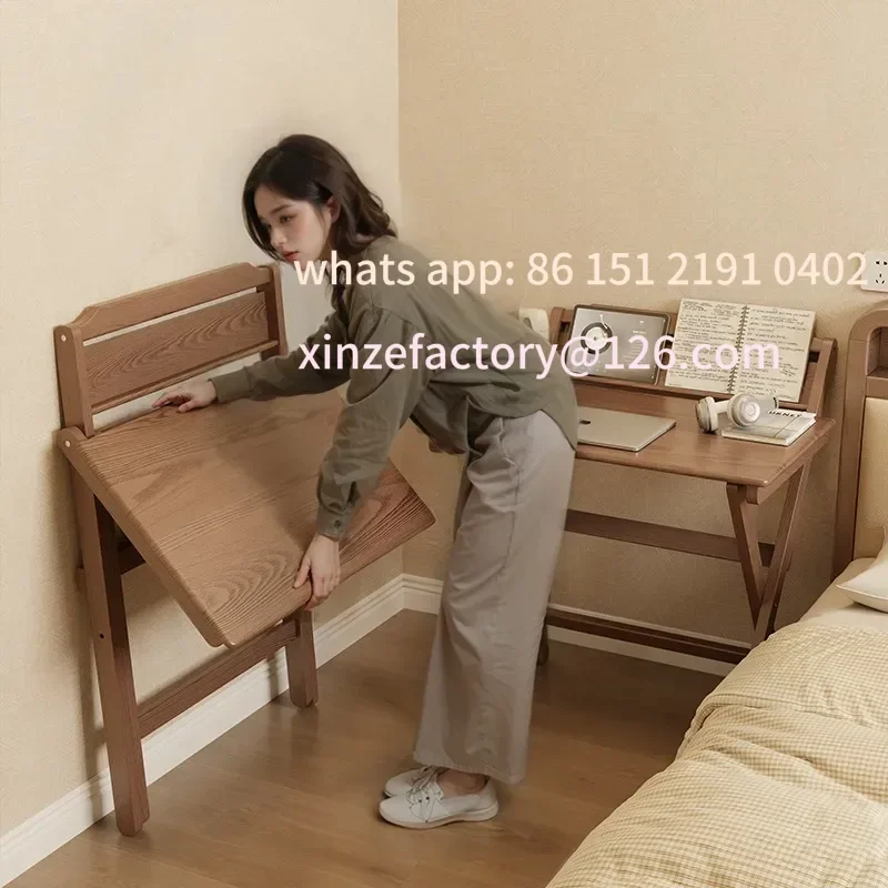 

Customizable Home Mobile Side Small Folding Desk Bedside Computer Table