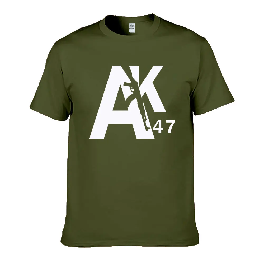 It A Ak47 Thing T-Shirt Vintage Classic Man Ak 47 T Shirt  Man Summer Cotton Short Sleeve O-Neck Men Tee Tops