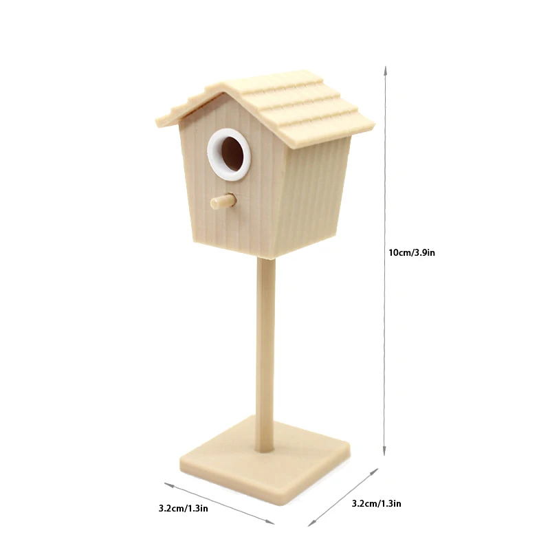 1:12 دمية مصغرة بيت الطيور حديقة فناء نموذج ديكور لعبة بيت الدمية الملحقات #6