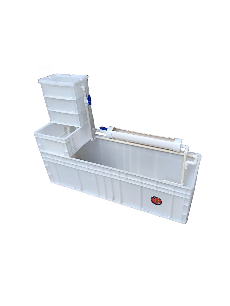 

Turtle box White turnover box Circulation filter tank breeding Household tank