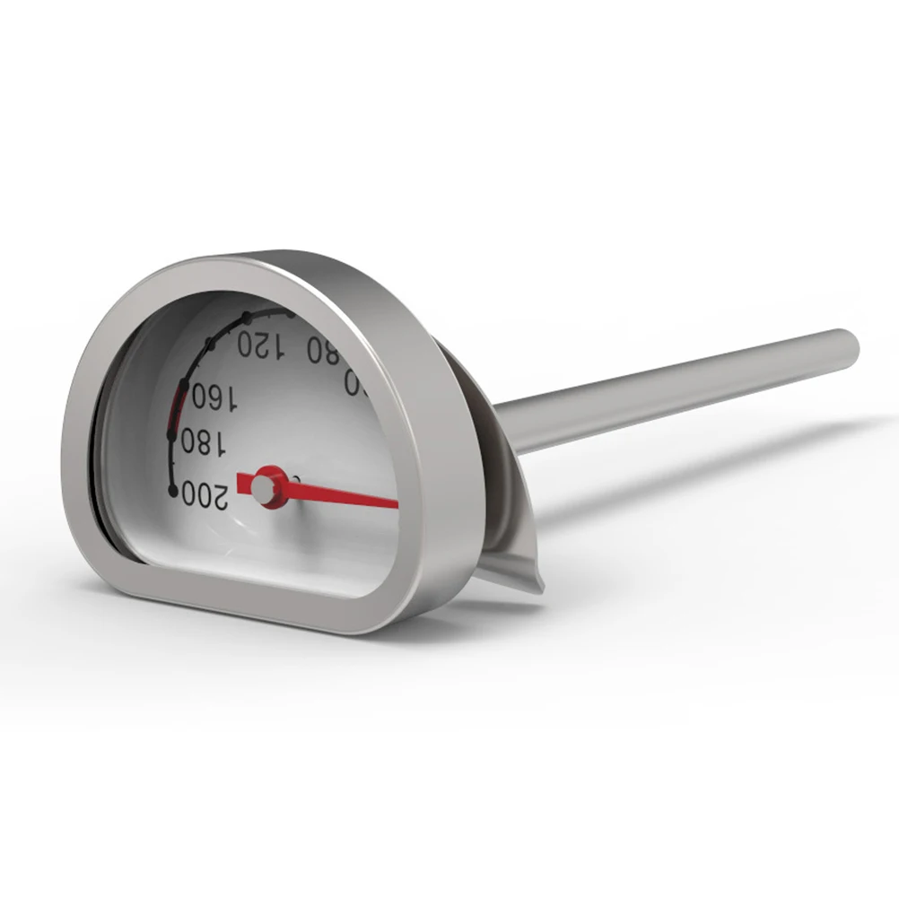 

Stainless Steel Food Thermometer Oil Temperature Gauge Cooking Meat Frying Precision Rust Resistant Automatic No