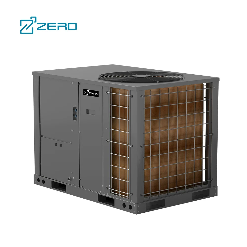 ZERO Rooftop Unit Air Conditioners Enerygy Savings Manufacturer 6.2 ~ 45 Ton Package Units ON / OFF Rooftop Air Conditioner