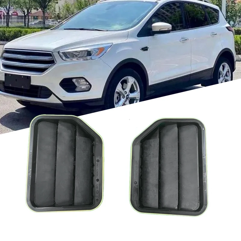 1Pair Car Rear Air Inlet Vent Grille BM51A280B63A2B BM51-A280B62A2B For Ford Escort Focus Ecoboost 2012-2021 Air Outlet