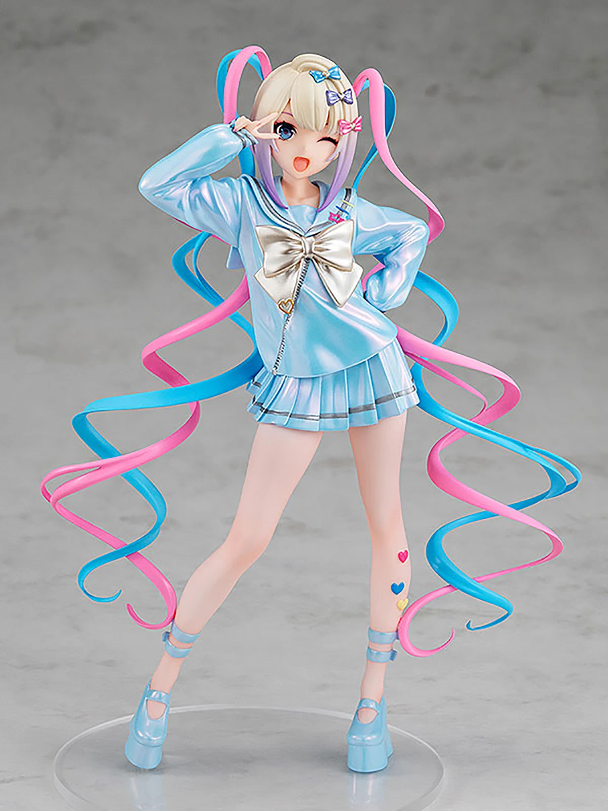 Original véritable bon sourire société pré-peint Pop Up défilé fille comédie surdose Chouzetsu Saikawa Tenshi-chan H = 170mm Figure