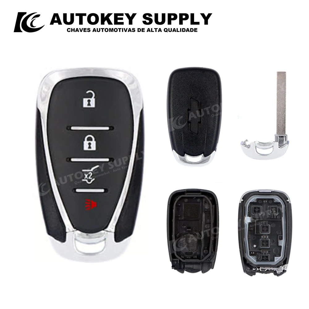 ForChevrolet Smart Card Key Shell 3+1 Button (Suv)  Autokeysupply AKGMS143