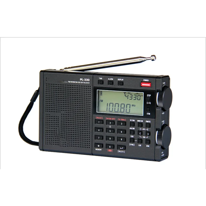 PL-330 FM Radio Portable LW/SW/MW Single Side Band All Band Radio Receiver Newest Portable SSB All-band Receiver