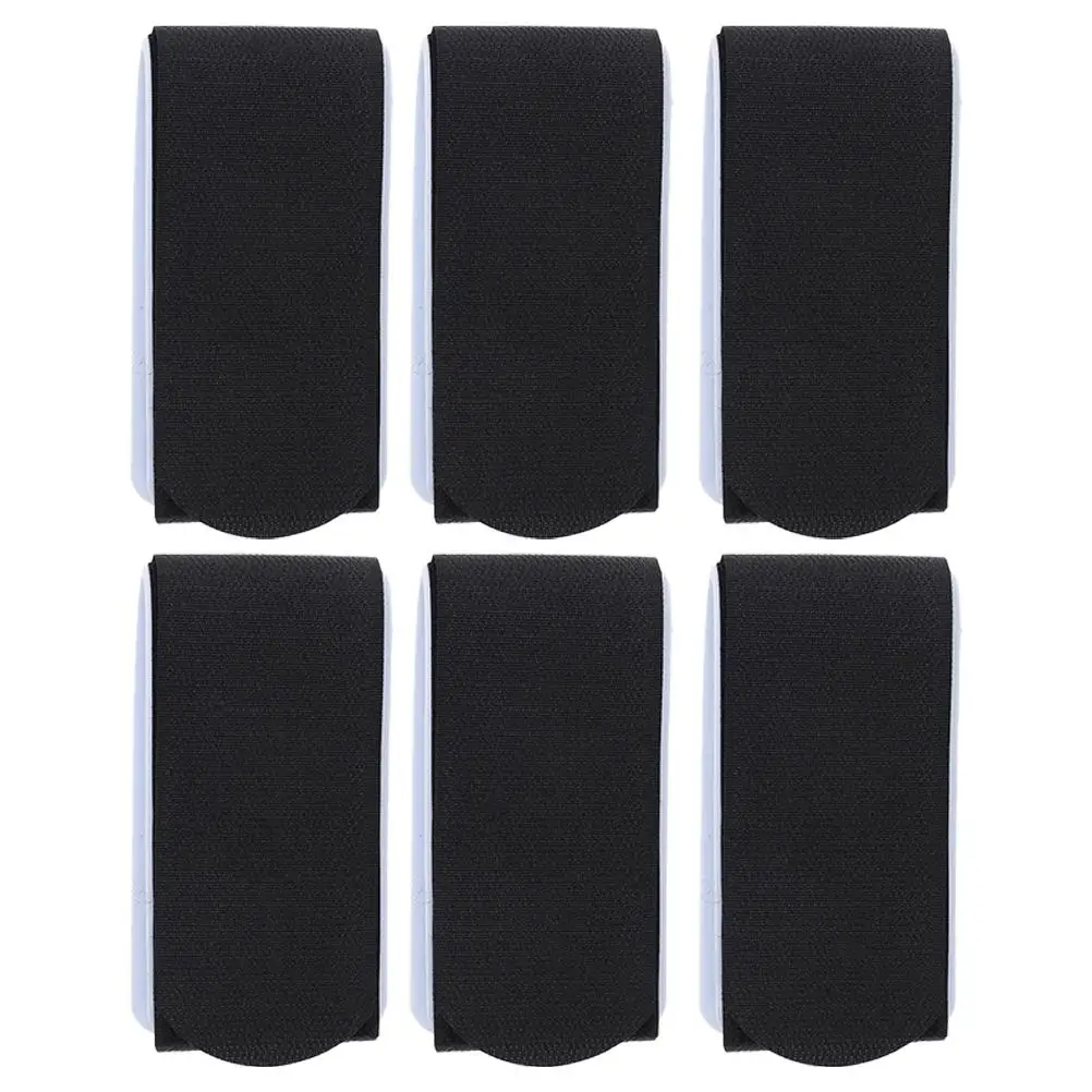 

6 Pcs Skis Snowboard Straps Carry Carrying for Skiing Band Veneer Sled Adhesive Belt Accessory Black Fixing