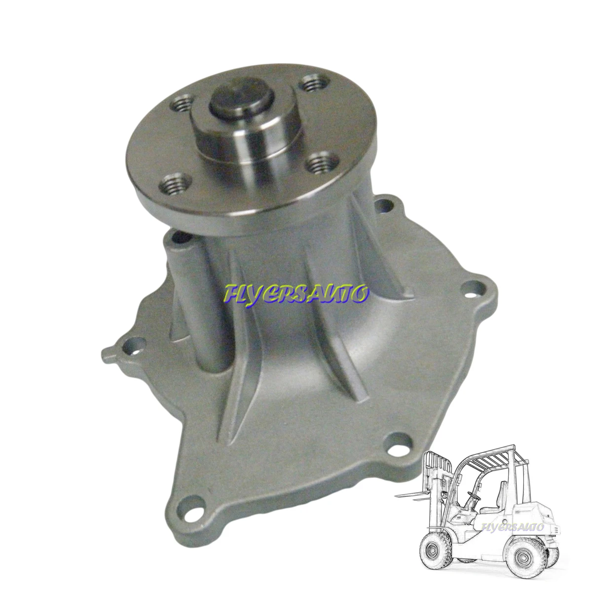 Water Pump Cover Assy 16110-78703-71 16110-78206-71 16110-78701-71 16110-UCH10 for Toyota forklift 7FD10/15/20/25/30 #FLYRSAUTO