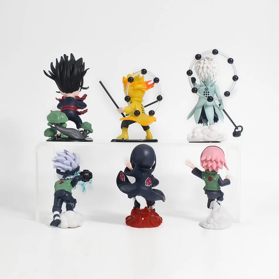 Anime Naruto Blind Box Model Figure 1-12 pcs NARUTO Ninkai Taisen Series Figurine PVC Desktop Collectible Toy Doll Birthday Gift view 5
